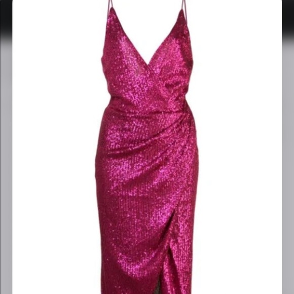 Jonathan Simkhai pink sequin dress - Picture 2 of 11